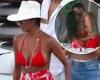 Nicole Scherzinger packs on the PDA with beau Thom Evans in Greece