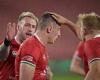 sport news Josh Adams is bang up FOUR it! Welsh wing cannot stop scoring as he makes case ...