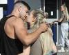 Molly-Mae Hague shares a passionate kiss with beau Tommy Fury