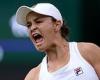 sport news Wimbledon: Ashleigh Barty reaches quarter-finals after straight sets win ...