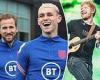sport news Euro 2020: How a barbecue and beers with Harry Kane's pal ED SHEERAN bonded ...