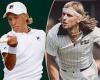 sport news Bjorn Borg's son Leo,18, makes a winning start to his career at Wimbledon
