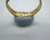 Treasure hunter digs up 17th century gold posy ring engraved with two hearts