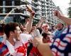 England grinds to a half as supporters pack pubs, fan zones and front rooms to ...
