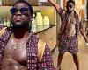 Kevin Hart reveals rock hard abs as he tells followers he's 'drinking at 10am' ...