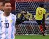 sport news Lionel Messi taunts Yerry Mina by shouting 'dance now' after missing a crucial ...