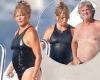 Goldie Hawn, 75, enjoys a PDA-filled yacht trip with Kurt Russell, 70, in France