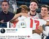 sport news England vs Denmark: Ian Wright and Gary Neville show their support ahead of ...