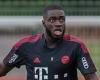 sport news Bayern Munich £38.5m new boy Dayot Upamecano finally gets down to work with ...