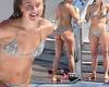 Julianne Hough shows off her sensational summer body in barely-there bikini