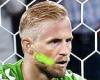 sport news Euro 2020: Collymore leads calls for fan who shined a laser in Kasper ...