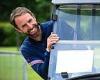 Gareth Southgate is all smiles in the run-up to Sunday's final against Italy 