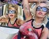 Rita Ora sizzles in latest Instagram snaps donning black sunglasses and graphic ...