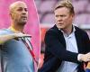 sport news Jordi Cruyff rejects idea Barcelona manager Ronald Koeman could be replaced ...