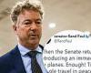 Sen. Rand Paul vows to introduce legislation to repeal mask mandate on planes