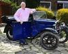 Retired lecturer converts 1934 Austin Seven tourer into electric runabout that ...