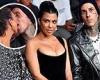 Kourtney Kardashian and beau Travis Barker enjoy shameless makeout session at ...