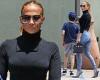 Jennifer Lopez tours a Santa Monica school with son Max as she moves closer to ...
