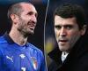 sport news Roy Keane 'almost brought a young Giorgio Chiellini to Sunderland... but deal ...
