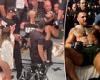 sport news Dustin Poirier's wife gives Conor McGregor a MIDDLE FINGER as he lays injured ...