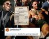 sport news Floyd Mayweather shows off $35,000 WINNINGS after lumping on Dustin Poirier to ...