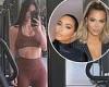 Kim Kardashian flaunts her hourglass figure in workout attire from Khloe's Good ...