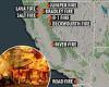 Extreme heat wave continues to smother the west coast with wildfires burning ...