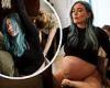 Hilary Duff shares powerful images in the throes of labor during home birth ...