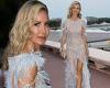 Lady Victoria Hervey, 44, wows in a sheer diamante dress at the Better Word ...