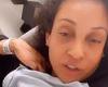 Lisa Maffia rushed to hospital and given morphine after suffering with ...