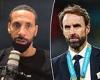 sport news Rio Ferdinand believes England boss Gareth Southgate 'let himself down' in ...