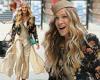 Sarah Jessica Parker makes a fashion statement in quirky hat while filming Sex ...