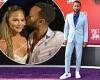 John Legend suits up in Alexander McQueen at the Space Jam premiere without his ...