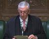 Speaker Lindsay Hoyle hails return to 'buzzing' House of Commons