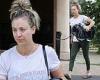 Kaley Cuoco is makeup free after receiving her very first Emmy nomination