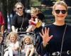 Blake Lively expertly wrangles ALL THREE daughters James, six, Inez, four, and ...