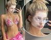 Lottie Moss sizzles in bikini top while wearing face mask as she discusses ...