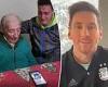 sport news Lionel Messi sends heart-warming video message to a 100-year-old fan thanking ...