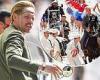 Indiana Jones 5 stuntman dons a quirky helmet with a blonde wig to film in ...