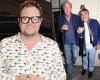 Alan Carr dons quirky white shirt for book launch at The Ned