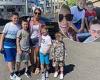 Coleen Rooney treats her four sons to a sun-drenched day out at Blackpool ...