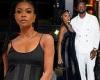 Gabrielle Union dons $385 STAUD dress for NYC date night with her ...