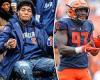 Illinois football star who was paralyzed in tragic swimming accident two years ...