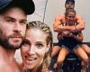 Chris Hemsworth pays tribute to 'gorgeous' wife Elsa Pataky on her 45th ...