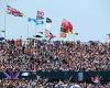 Massive 140,000 crowd packs Silverstone for British Grand Prix in biggest mass ...
