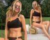 Tess Daly, 52, flaunts her incredible physique in a chic black bikini