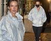 Alessandra Ambrosio works out at gym in native Brazil... and bundles up for ...
