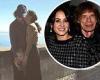 Mick Jagger, 77, puts on a loved-up display with ballerina girlfriend Melanie ...