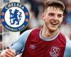 sport news West Ham 'tell Chelsea they'll have to pay a HUGE £100m transfer fee for ...