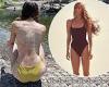 Demi Moore's daughter Scout Willis shares a teasing bikini snap to mark the ...